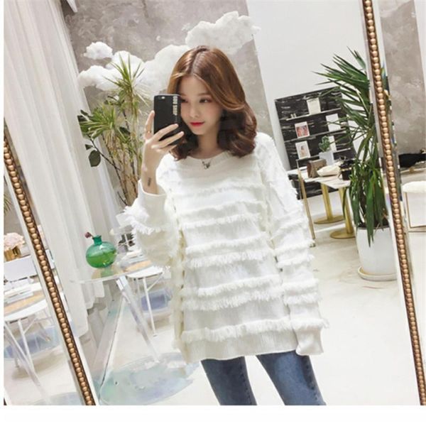 women's sweaters fashion women casual knitted sweater winter pullover long sleeve korean knitwear pull femme harajuku clothes ladies a, White;black
women's sweaters fashion women casual knitted sweater winter pullover long sleeve korean knitwear pull femme harajuku clothes ladies a, White;black