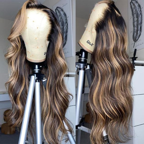 lace wigs highlight frontal 13x6 front human hair 180% brazilian remy wavy preplucked, Black;brown
lace wigs highlight frontal 13x6 front human hair 180% brazilian remy wavy preplucked, Black;brown