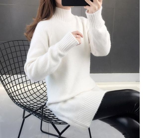 2021 spring and autumn winter with new style fashion long sleeve women's sweater coat@47, White;black
2021 spring and autumn winter with new style fashion long sleeve women's sweater coat@47, White;black