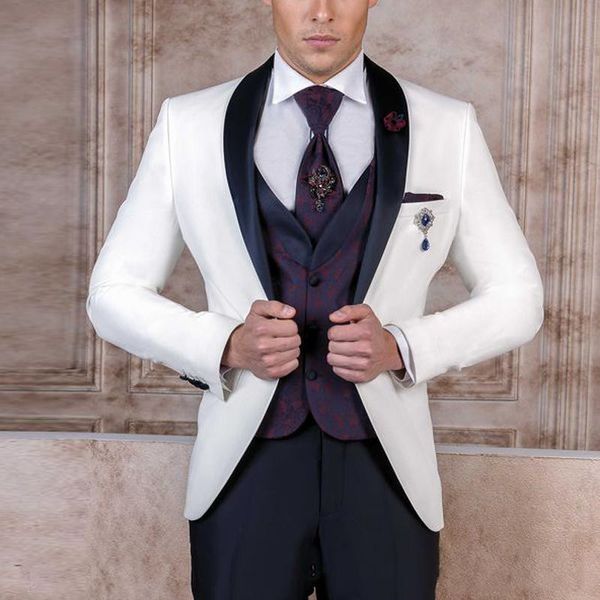 classic one button wedding tuxedos shawl lapel slim fit suits for men groomsmen suit prom formal suits (jacket+pants+vest+tie) w517, Black;gray
classic one button wedding tuxedos shawl lapel slim fit suits for men groomsmen suit prom formal suits (jacket+pants+vest+tie) w517, Black;gray