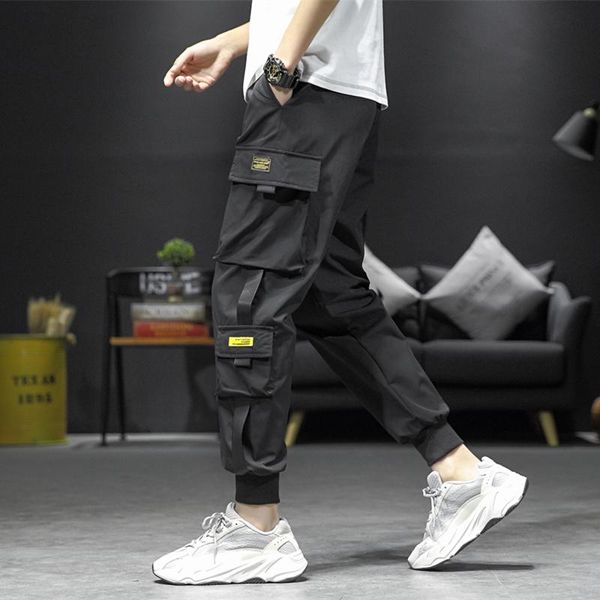 men's pants cargo joggers comfortable pant for man casual men streetwear loose trouser trendy sweatpants, Black
men's pants cargo joggers comfortable pant for man casual men streetwear loose trouser trendy sweatpants, Black