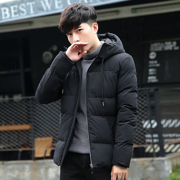 casual jacket men autumn winter style light weight overcoat outerwear slim fit coats cotton thick warm hooded men's jacket coat 201114, Black
casual jacket men autumn winter style light weight overcoat outerwear slim fit coats cotton thick warm hooded men's jacket coat 201114, Black