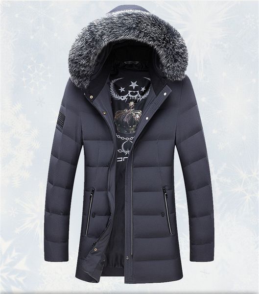 quality gray high goose down male jackets fox-skin turtlenecks with men's hood parkas warm winter quilted jacket wxf413 hlf3, Black
quality gray high goose down male jackets fox-skin turtlenecks with men's hood parkas warm winter quilted jacket wxf413 hlf3, Black
