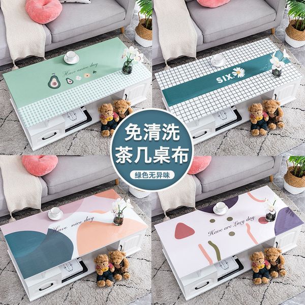 nordic waterproof oil proof non washable pvc tea mat anti ironing household ins desk student dining table tablecloth
nordic waterproof oil proof non washable pvc tea mat anti ironing household ins desk student dining table tablecloth