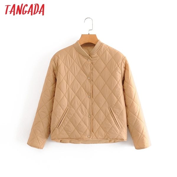 tangada 2020 autumn women solid oversize thin parkas cotton jacket long sleeve female black padded overcoat lj200825, Black;brown
tangada 2020 autumn women solid oversize thin parkas cotton jacket long sleeve female black padded overcoat lj200825, Black;brown
