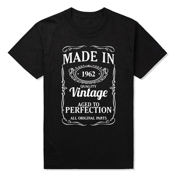 made in 1962 happy birthday funny graphic fashion new cotton short sleeve t shirts o-neck harajuku t-shirt, White;black
made in 1962 happy birthday funny graphic fashion new cotton short sleeve t shirts o-neck harajuku t-shirt, White;black