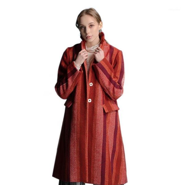 new autumn women's wear medium-length wool overcoat red twill coat wollen coats1, Black
new autumn women's wear medium-length wool overcoat red twill coat wollen coats1, Black