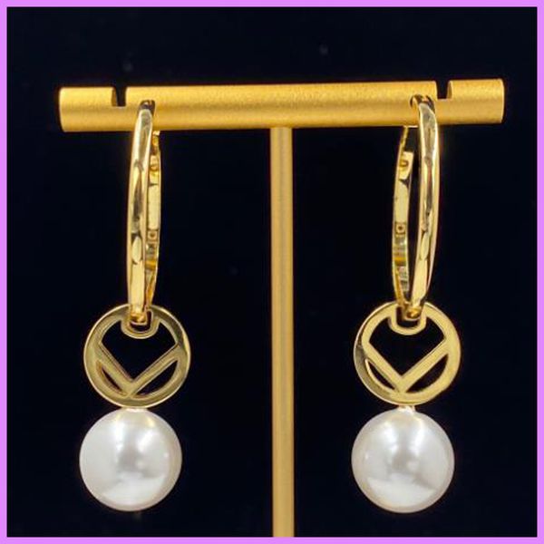 women gold pearl earrings round womens earring designer jewelry f letters accessories ladies ear studs mens gifts d222253f, Golden;silver
women gold pearl earrings round womens earring designer jewelry f letters accessories ladies ear studs mens gifts d222253f, Golden;silver