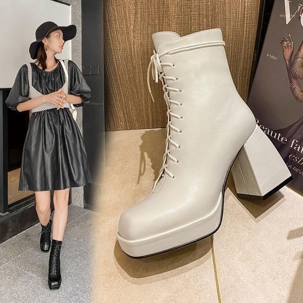 boots microfiber leather women chunky heels ankle botas mujer lace-up ladies short booties square toe zipper side cowboy boots1, Black
boots microfiber leather women chunky heels ankle botas mujer lace-up ladies short booties square toe zipper side cowboy boots1, Black