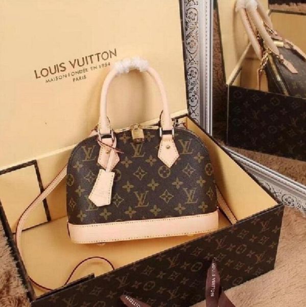 lv louis vitton alma bb handbags women leather shoulder bag luxury shell bag fashion evening messenger bag purse
lv louis vitton alma bb handbags women leather shoulder bag luxury shell bag fashion evening messenger bag purse