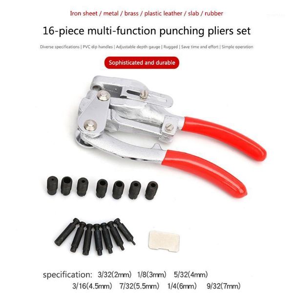 16pcs 7sizes metal leather with box stainless steel diy durable manual tools handheld copper home hole punch kit punching pliers1
16pcs 7sizes metal leather with box stainless steel diy durable manual tools handheld copper home hole punch kit punching pliers1