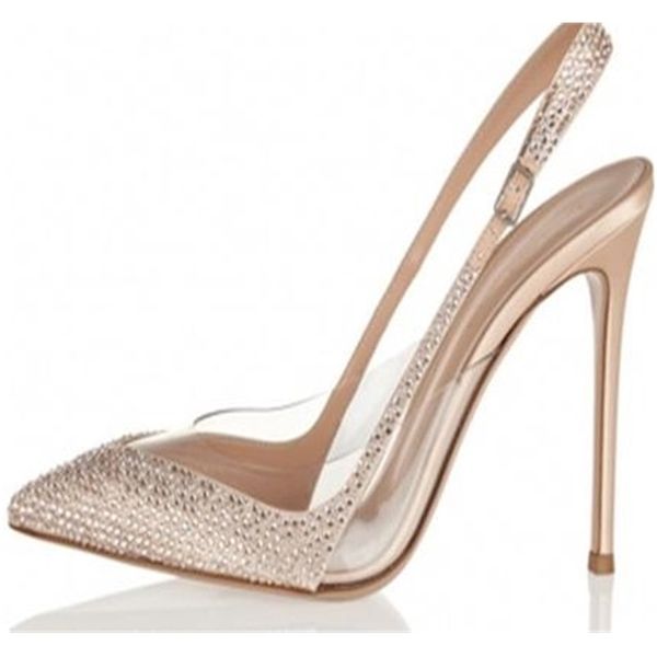 elegant crystal embellished high heel bombs women slingback pointed finger shape wedding shoes big, Black
elegant crystal embellished high heel bombs women slingback pointed finger shape wedding shoes big, Black