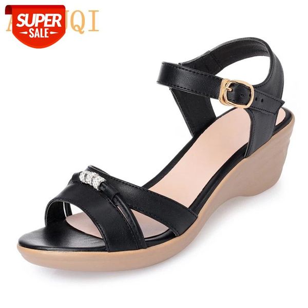 aiyuqi summer women wedge sandals 2020 new big size 41 42 43 sandals women office ladies roman #d87c, Black
aiyuqi summer women wedge sandals 2020 new big size 41 42 43 sandals women office ladies roman #d87c, Black