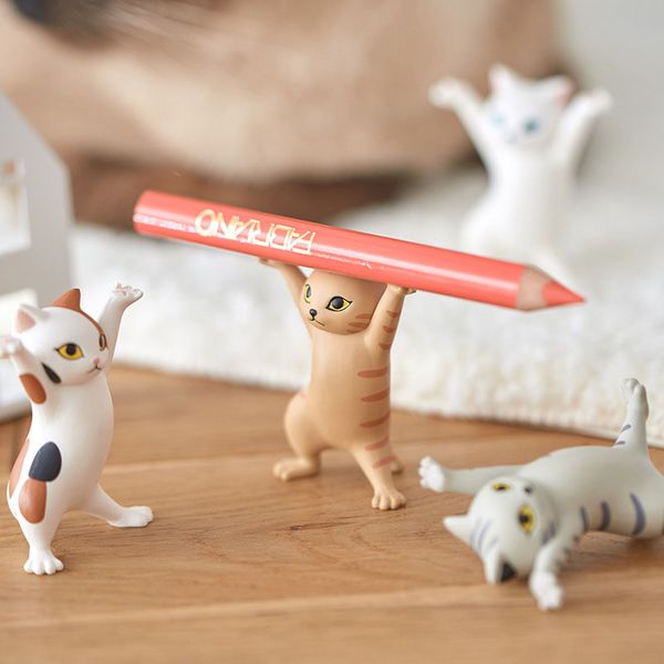 animal dolls cute cat pen holder cat carrying a pen original japanese qualia co-branding decorative dolls pen holder 2021 selling
animal dolls cute cat pen holder cat carrying a pen original japanese qualia co-branding decorative dolls pen holder 2021 selling