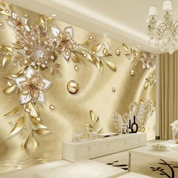 european style golden 3d flower jewelry damascus pattern background decoration mural wallpaper for living room home decor1
european style golden 3d flower jewelry damascus pattern background decoration mural wallpaper for living room home decor1