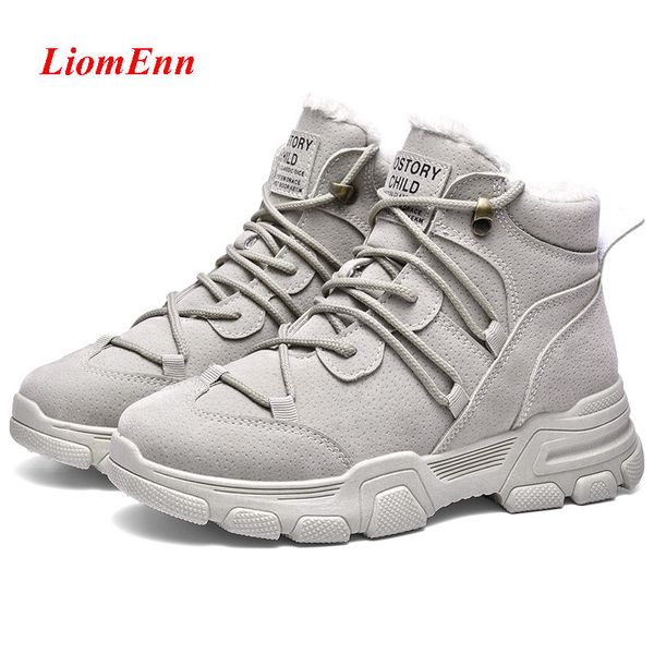 2020 nova retro inverno tnis com pele de pelcia plataforma botas neve sapatos casuais mulher alta superior sapatilhas femininas cesta, Black;brown
2020 nova retro inverno tnis com pele de pelcia plataforma botas neve sapatos casuais mulher alta superior sapatilhas femininas cesta, Black;brown