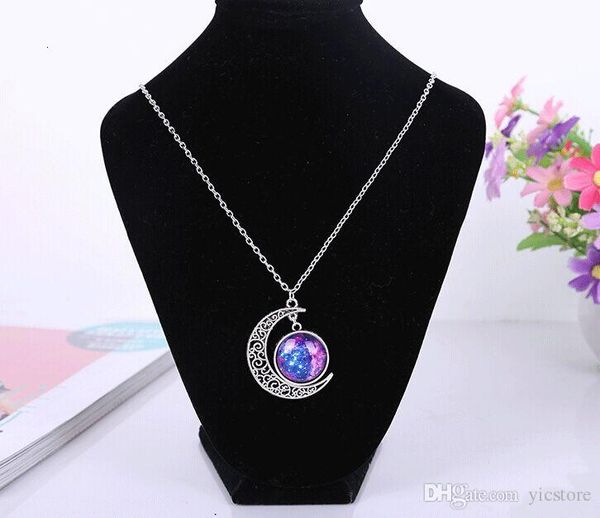 gzucnew vintage starry moon outer space universe gemstone pendant necklaces mix models35e3
gzucnew vintage starry moon outer space universe gemstone pendant necklaces mix models35e3