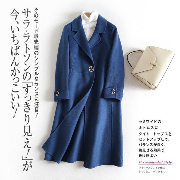 women's wool & blends female coat spring autumn elegant ladies woolen jacket women korean 100% fashion black manteau femme hiver 2021 1
women's wool & blends female coat spring autumn elegant ladies woolen jacket women korean 100% fashion black manteau femme hiver 2021 1
