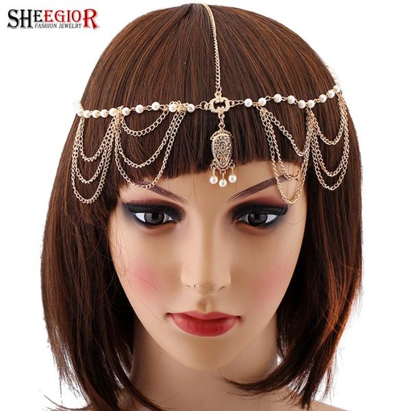 sheegior lovely gold wavy tassels headband romantic wedding bridal pearl hair accessories for women head chain hair jewelry gift, Golden;silver
sheegior lovely gold wavy tassels headband romantic wedding bridal pearl hair accessories for women head chain hair jewelry gift, Golden;silver