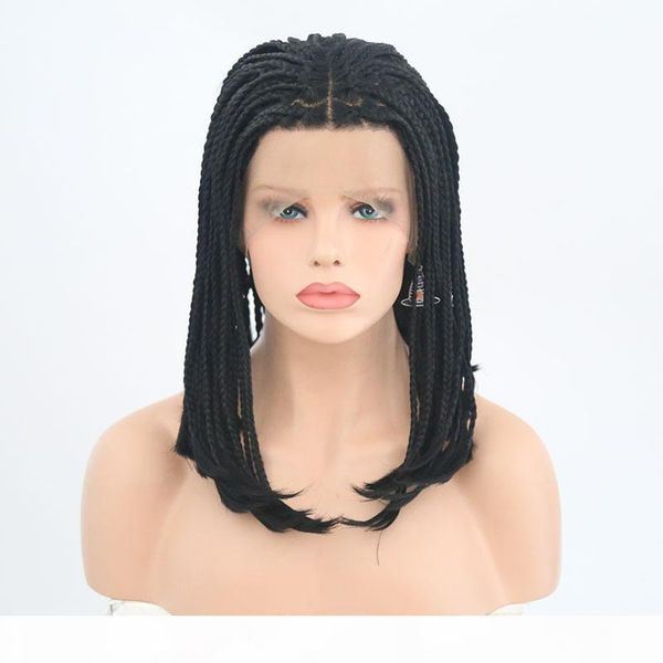 synthetic braids box braids wig lace front wigs for black women short bob box braided hair heat resistant fiber
synthetic braids box braids wig lace front wigs for black women short bob box braided hair heat resistant fiber