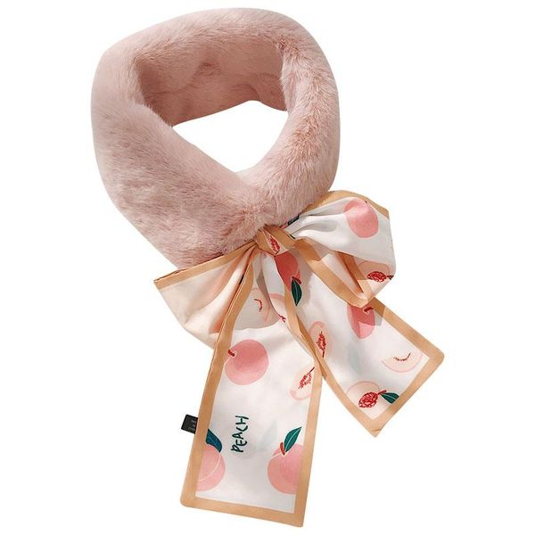 scarves fashion neck women's winter fur collar with ribbon small scarf, keep warm for students lovely, Blue;gray
scarves fashion neck women's winter fur collar with ribbon small scarf, keep warm for students lovely, Blue;gray