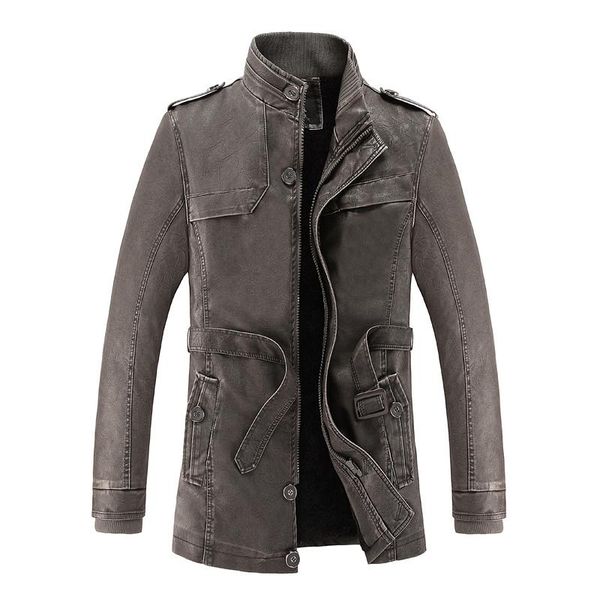 men's fur & faux leather jackets fashion winter spring solid color coats men zipper stand collar casual outerwears size l-3xl, Black
men's fur & faux leather jackets fashion winter spring solid color coats men zipper stand collar casual outerwears size l-3xl, Black