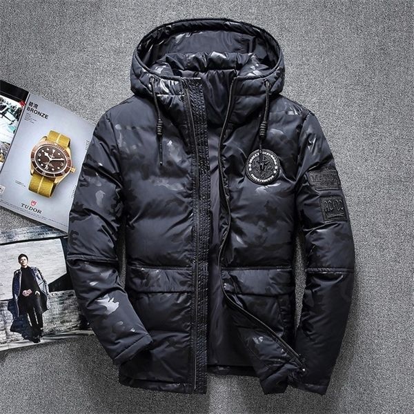 camouflage white duck jacket winter hooded collar windbreaker parka -20 degree thick warm down coat men m-3xl c1212, Black
camouflage white duck jacket winter hooded collar windbreaker parka -20 degree thick warm down coat men m-3xl c1212, Black