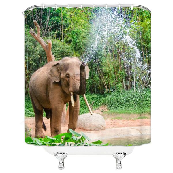 shower curtains 3d print animal elephant tiger bathroom waterproof curtain decor with 12 hooks
shower curtains 3d print animal elephant tiger bathroom waterproof curtain decor with 12 hooks