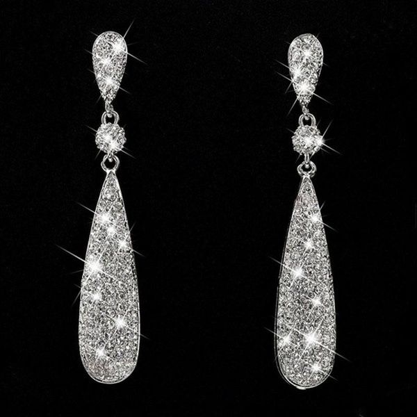 new fashion pendientes mujer zircon tears shape hanging earring gold silver color earrings long drop dangle jewelry 2020 l4z217
new fashion pendientes mujer zircon tears shape hanging earring gold silver color earrings long drop dangle jewelry 2020 l4z217