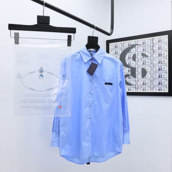 20ss womens designer long sleeve shirts street blouse poplin fine and comfortable couple all-match full-print shirts ing, White
20ss womens designer long sleeve shirts street blouse poplin fine and comfortable couple all-match full-print shirts ing, White