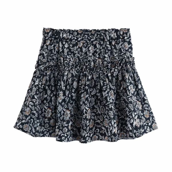 new 2020 women floral print high elastic waist pleated mini skirt faldas mujer ladies ruffles vestidos casual slim skirts qun572 q1209, Black
new 2020 women floral print high elastic waist pleated mini skirt faldas mujer ladies ruffles vestidos casual slim skirts qun572 q1209, Black