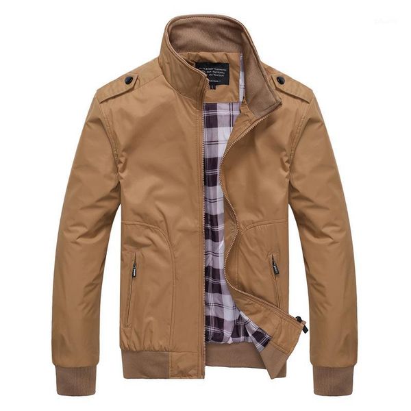 quality men's bomber jackets solid coats male casual stand collar jacket coat outerdoor overcoat male clothing m-xxxxl1, Black;brown
quality men's bomber jackets solid coats male casual stand collar jacket coat outerdoor overcoat male clothing m-xxxxl1, Black;brown