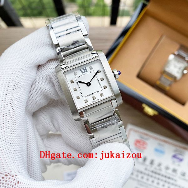 2020 classic tank francaise quartz watches joker ladies 316l stainless steel wristwatches square womens watch 20*25mm d3141, Slivery;black
2020 classic tank francaise quartz watches joker ladies 316l stainless steel wristwatches square womens watch 20*25mm d3141, Slivery;black