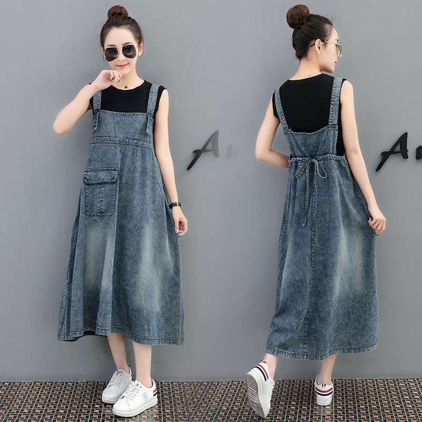 spring summer new style large size loose and versatile pocket medium length denim skirt, Black;gray
spring summer new style large size loose and versatile pocket medium length denim skirt, Black;gray