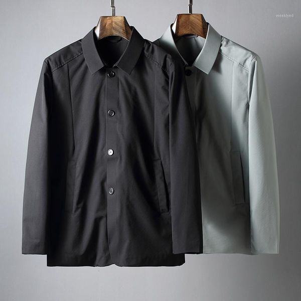 light luxury men's wear high-end quality small bee inside three-dimensional slim casual lapel solid color windcoat1, Tan;black
light luxury men's wear high-end quality small bee inside three-dimensional slim casual lapel solid color windcoat1, Tan;black