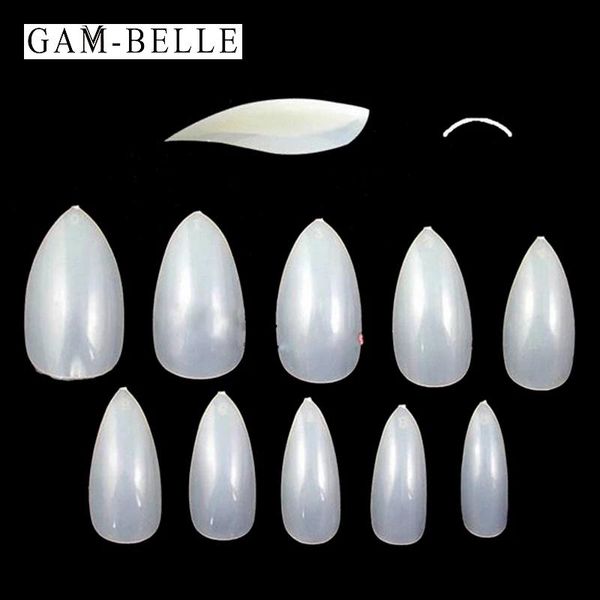 false nails gam-belle 120pcs/box fake nail clear/natural full cover almond shape acrylic art salon accessories tips, Red;gold
false nails gam-belle 120pcs/box fake nail clear/natural full cover almond shape acrylic art salon accessories tips, Red;gold