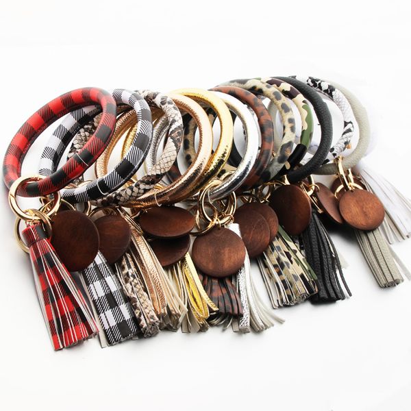 pu leather bracelet pu tassel keychain personalized customizable wood disc pendant bracelet keychain lattice leopard pattern xd24255
pu leather bracelet pu tassel keychain personalized customizable wood disc pendant bracelet keychain lattice leopard pattern xd24255