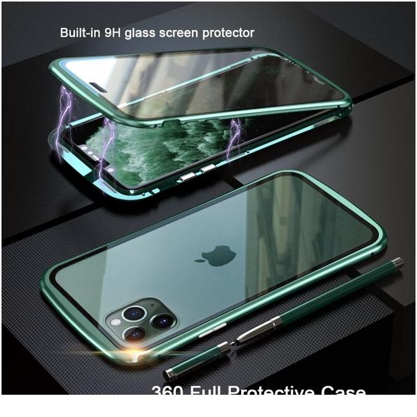 360 full protection magnetic double-sided glass case for iphone 11 12 pro xs xr x max mini 7 8 bbydui 
360 full protection magnetic double-sided glass case for iphone 11 12 pro xs xr x max mini 7 8 bbydui