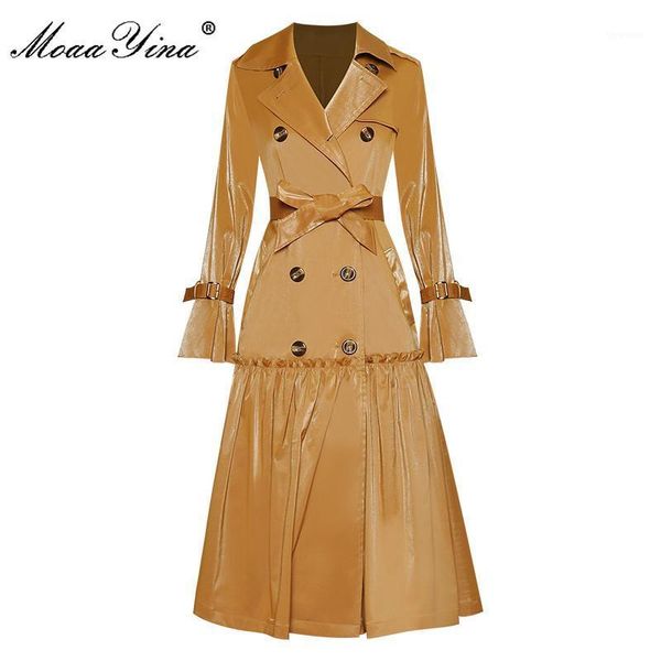 moaayina fashion designer windbreaker overcoat autumn women turn-down collar long sleeve double breasted long overcoat1, Tan;black
moaayina fashion designer windbreaker overcoat autumn women turn-down collar long sleeve double breasted long overcoat1, Tan;black