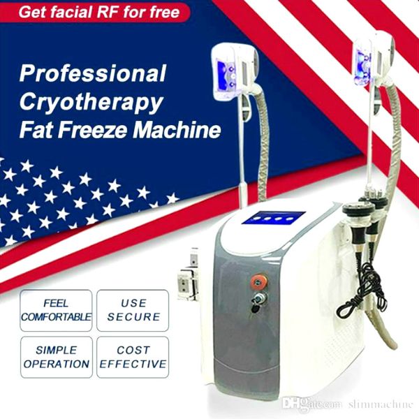 professional cryolipolysis fat e slimming body sculpting machine 2 cryo handles cavitation rf lipolaser salon equipmen
professional cryolipolysis fat e slimming body sculpting machine 2 cryo handles cavitation rf lipolaser salon equipmen