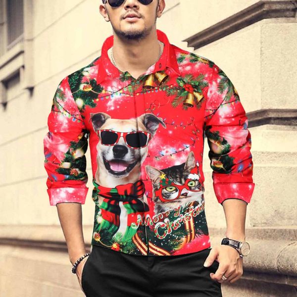 luxury shirt men new slim fit long sleeve masculina chemise homme male christmas print shirts la ropa de los hombres 2020 c1212, White;black
luxury shirt men new slim fit long sleeve masculina chemise homme male christmas print shirts la ropa de los hombres 2020 c1212, White;black
