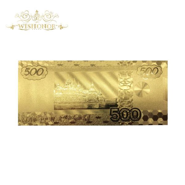 10pcs lot russia banknotes 500 rubles banknote in 24k plated fake paper money as business gift wmtjzd
10pcs lot russia banknotes 500 rubles banknote in 24k plated fake paper money as business gift wmtjzd