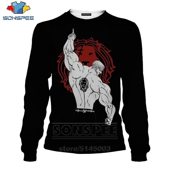 the seven deadly sins sweatshirt anime sweatshirt men women hoodies 3d print hip hop funny o neck pullover c114-12 201020, Black
the seven deadly sins sweatshirt anime sweatshirt men women hoodies 3d print hip hop funny o neck pullover c114-12 201020, Black