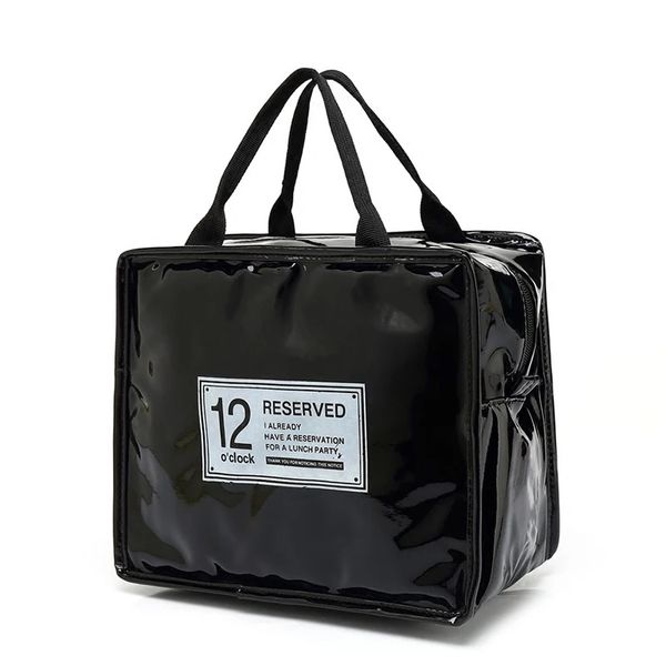 fashion pu leather lunch bags women portable functional canvas stripe insulated thermal food picnic cooler lunch box bag tote hot, Black;red
fashion pu leather lunch bags women portable functional canvas stripe insulated thermal food picnic cooler lunch box bag tote hot, Black;red