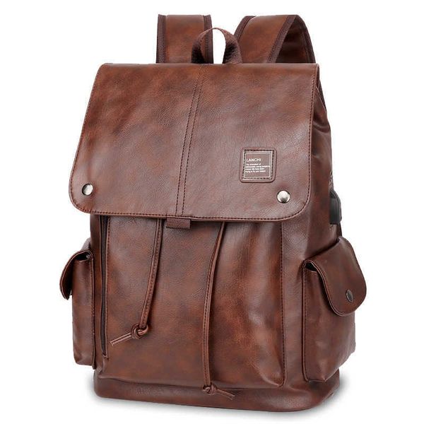 backpack fashion trend backpack leisure men's bag student schoolbag computer travel pu leather
backpack fashion trend backpack leisure men's bag student schoolbag computer travel pu leather