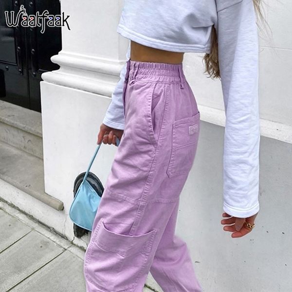waataak casual womens joggers purple cargo pants high waist fitness pocket streetwear hip hop capris pants women baggy summer 201113, Black;white
waataak casual womens joggers purple cargo pants high waist fitness pocket streetwear hip hop capris pants women baggy summer 201113, Black;white