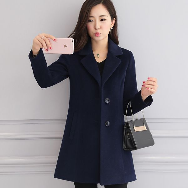 quality winter high fashions women's wool jacket korean woman's trench female clothes 2020 plus size mujer coat my 6qdz, Black
quality winter high fashions women's wool jacket korean woman's trench female clothes 2020 plus size mujer coat my 6qdz, Black