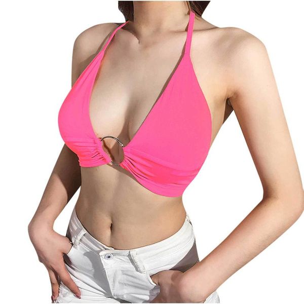 women crop breast-wiping and chest-wrapping sports bras lace underwear camiseta interior mujer gilet femme haut sexy, Black;white
women crop breast-wiping and chest-wrapping sports bras lace underwear camiseta interior mujer gilet femme haut sexy, Black;white