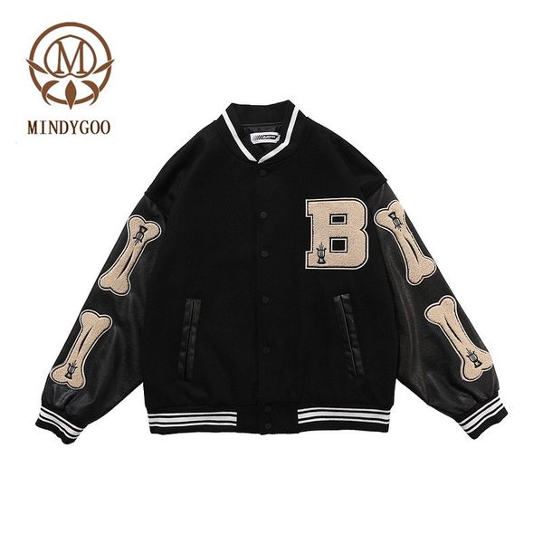 mindygoo varsity jacket manufacturer custom design baseball fashion men women streetwear clothing, Black;brown
mindygoo varsity jacket manufacturer custom design baseball fashion men women streetwear clothing, Black;brown