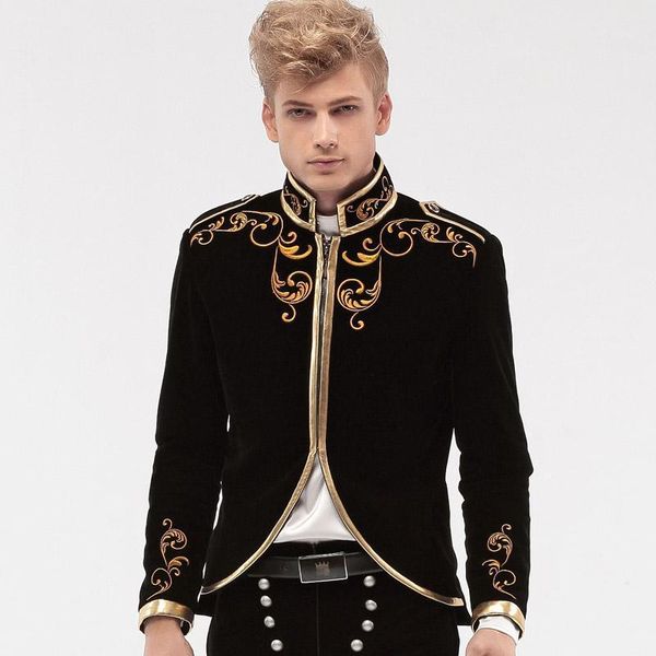 fanzhuan new male mens gentleman long sleeved slim suit blazer jacket luxury high-end 14065 embroidered groom coa1, White;black
fanzhuan new male mens gentleman long sleeved slim suit blazer jacket luxury high-end 14065 embroidered groom coa1, White;black